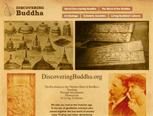 Tablet Screenshot of discoveringbuddha.org
